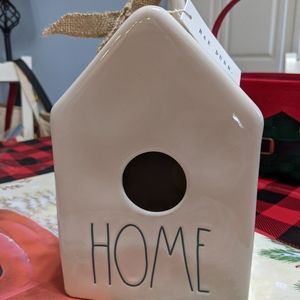 Rae Dunn HOME Birdhouse